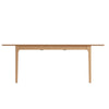 Rimini Oak Dining Table - 1.6m Extending