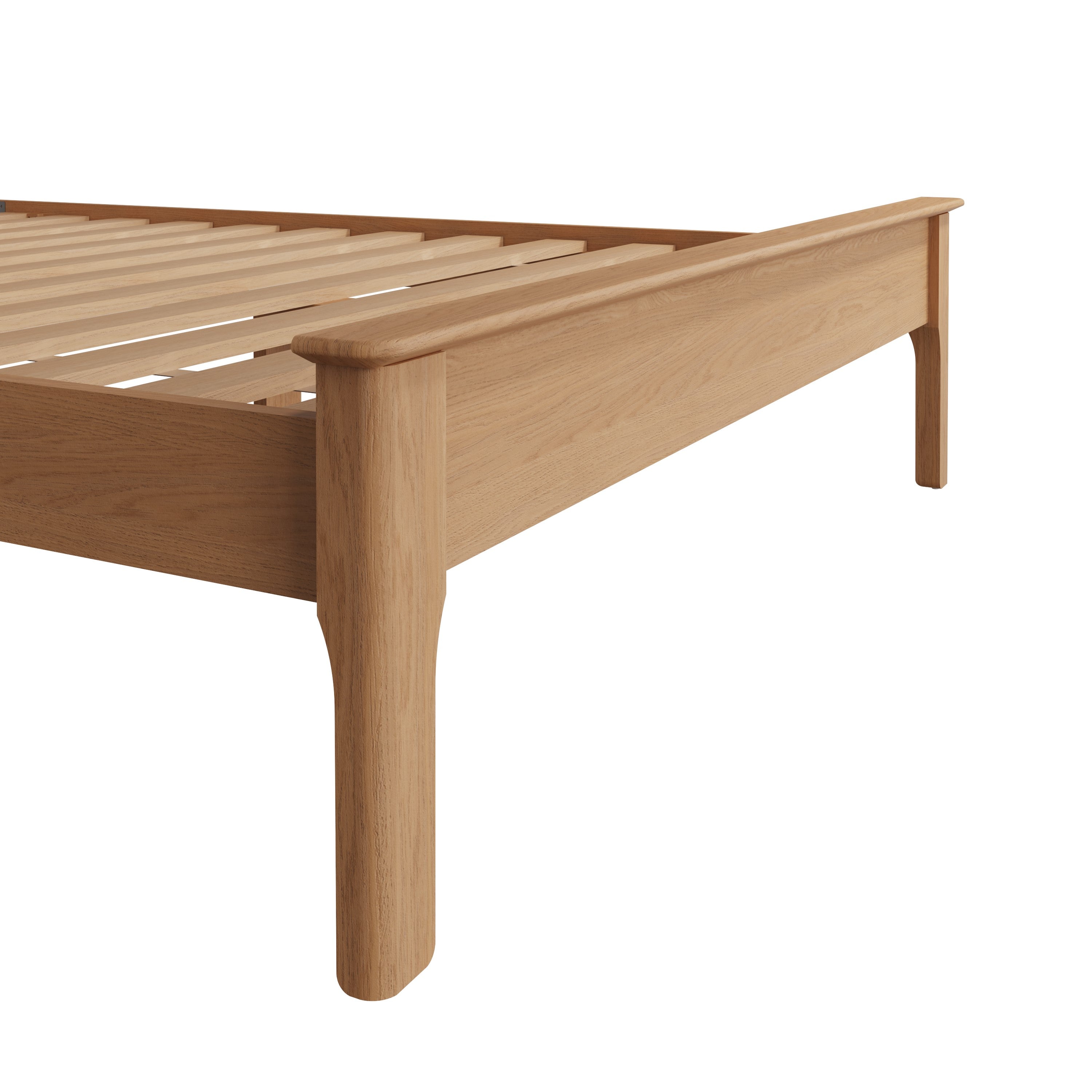 Rimini Oak Bed Frame - 4ft6 Double