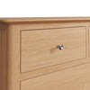 Rimini Oak Chest - Jumbo 2 Over 3 Drawer