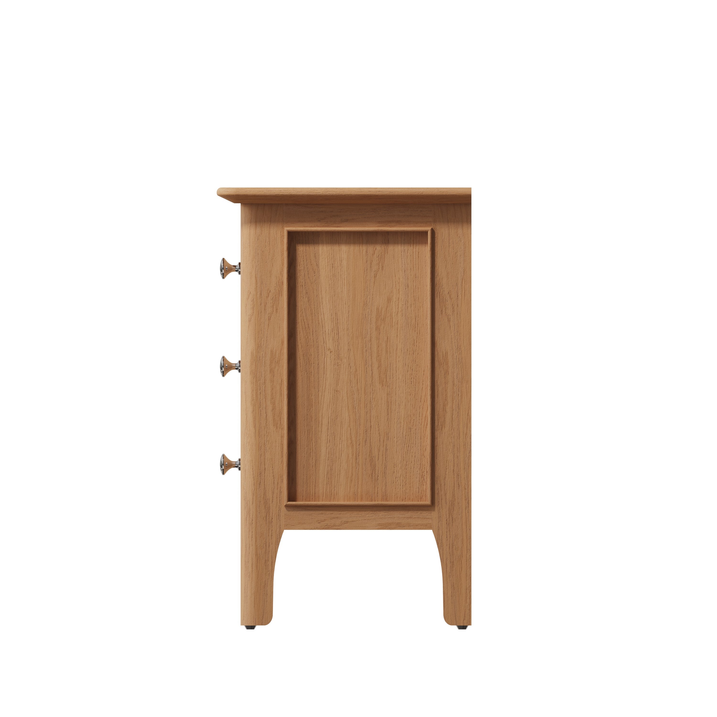 Rimini Oak Bedside - Small
