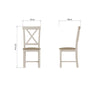 Oregon Oak & Stone Painted Dining Chair