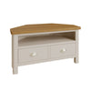 Oregon Oak & Stone Painted TV Unit - Corner