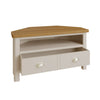 Oregon Oak & Stone Painted TV Unit - Corner