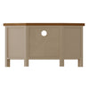 Oregon Oak & Stone Painted TV Unit - Corner