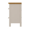Oregon Oak & Stone Painted Bedside - Small