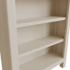 Oregon Oak & Stone Painted Bookcase - Small Wide
