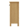 Oregon Oak Sideboard - 3 Drawer 6 Baskets