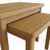 Oregon Oak Nest of Tables - 2 Nest