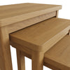 Oregon Oak Nest of Tables - 3 Nest