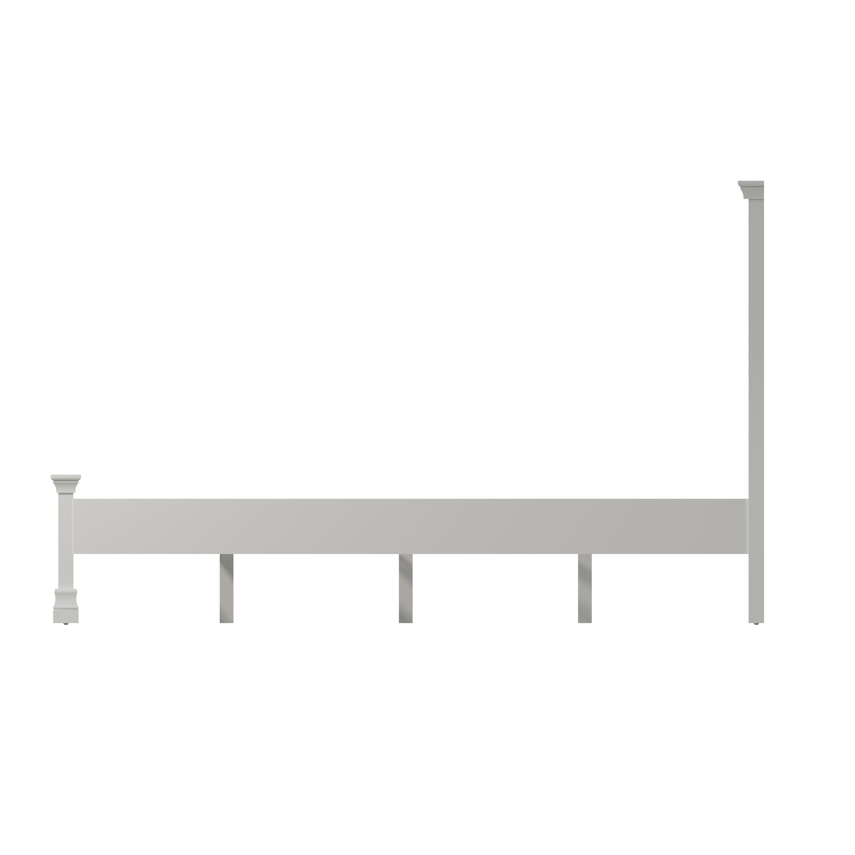 Chantilly White Painted Bed Frame - 4ft6 Double