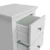 Chantilly White Painted Bedside - Large
