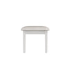Chantilly White Painted Dressing Table Stool