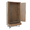 Havana Industrial Oak Wardrobe - 2 Door