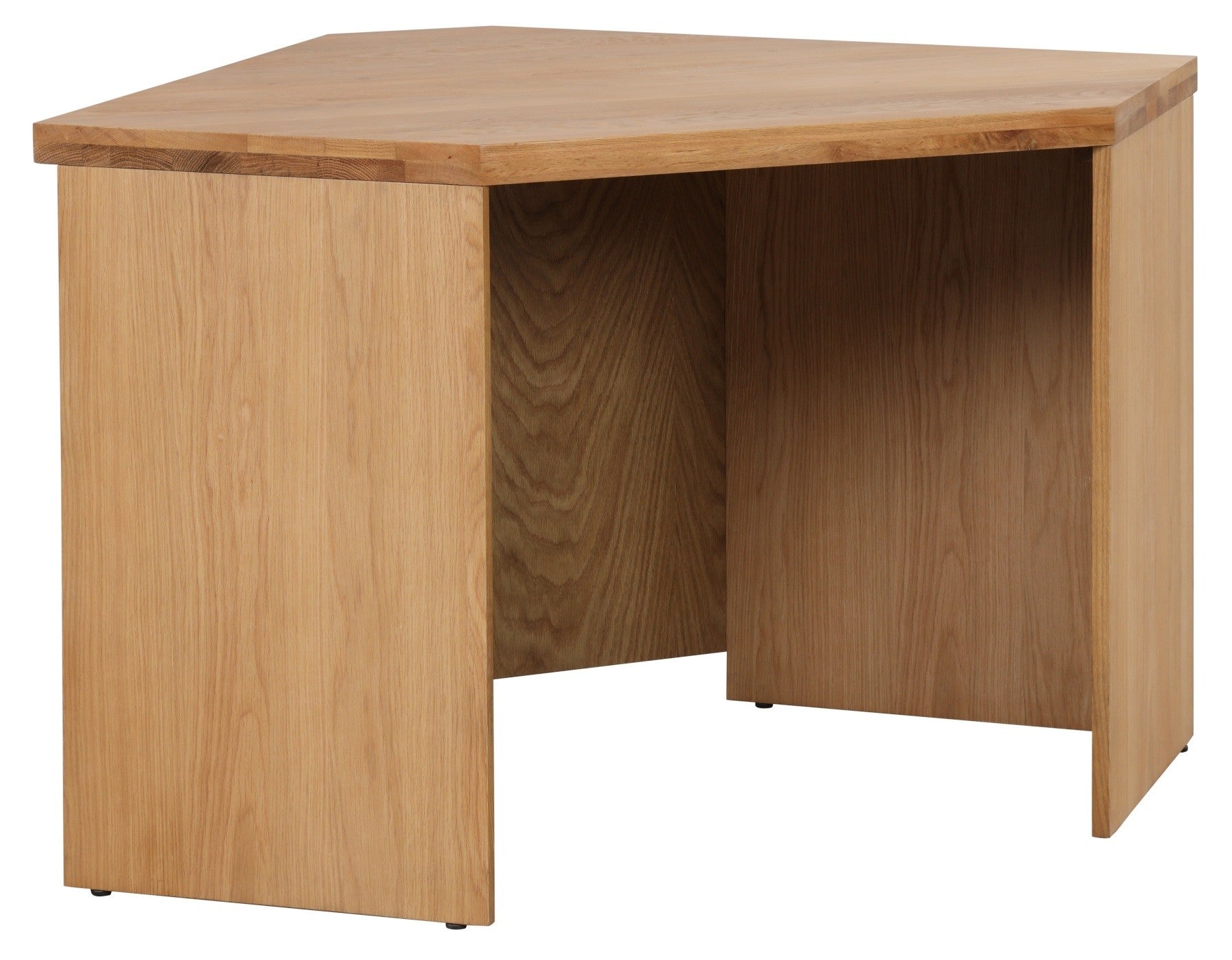 Fusion Oak Corner Desk