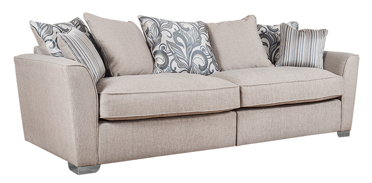 Fantasia Sofa - 4 Seater Modular (Pillow Back)