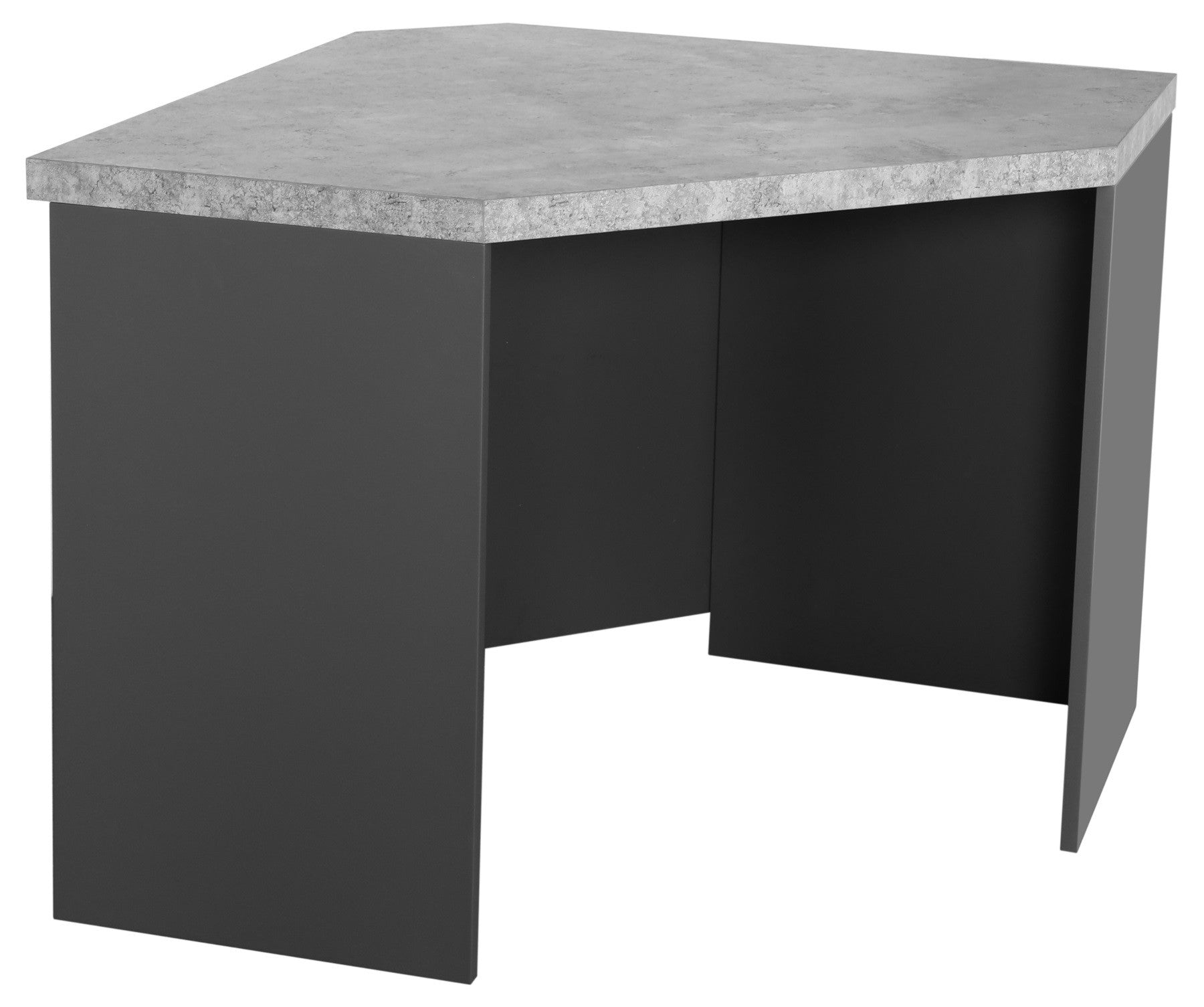 Fusion Stone Corner Desk