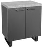 Fusion Stone 2 Door Storage Cabinet
