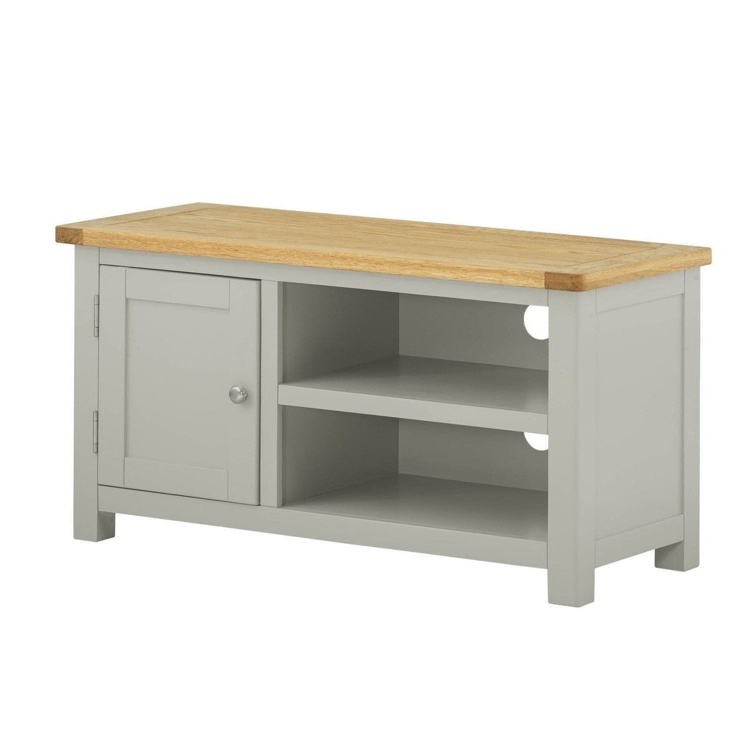 Portland painted small tv unit