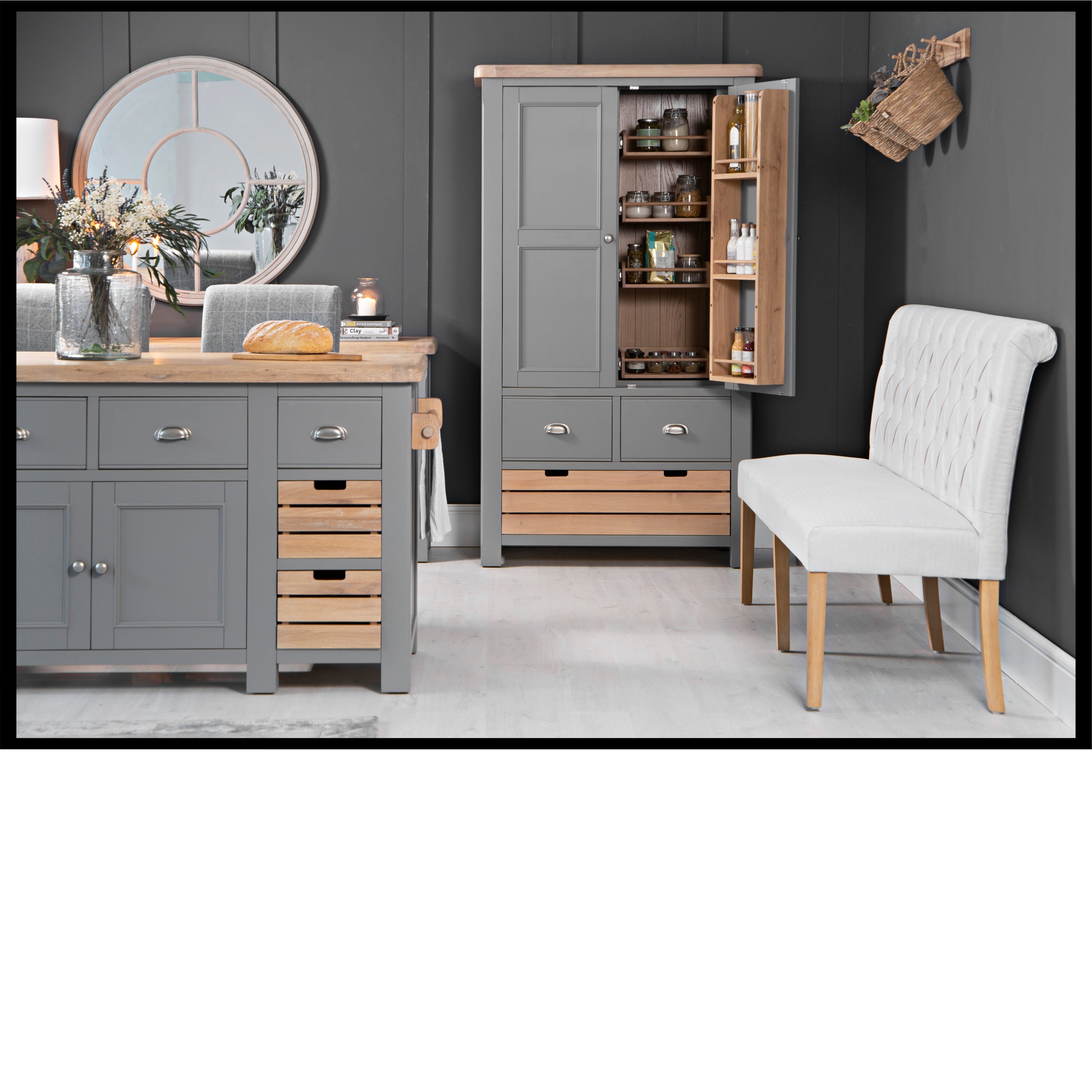 DORSET OAK & STORM GREY