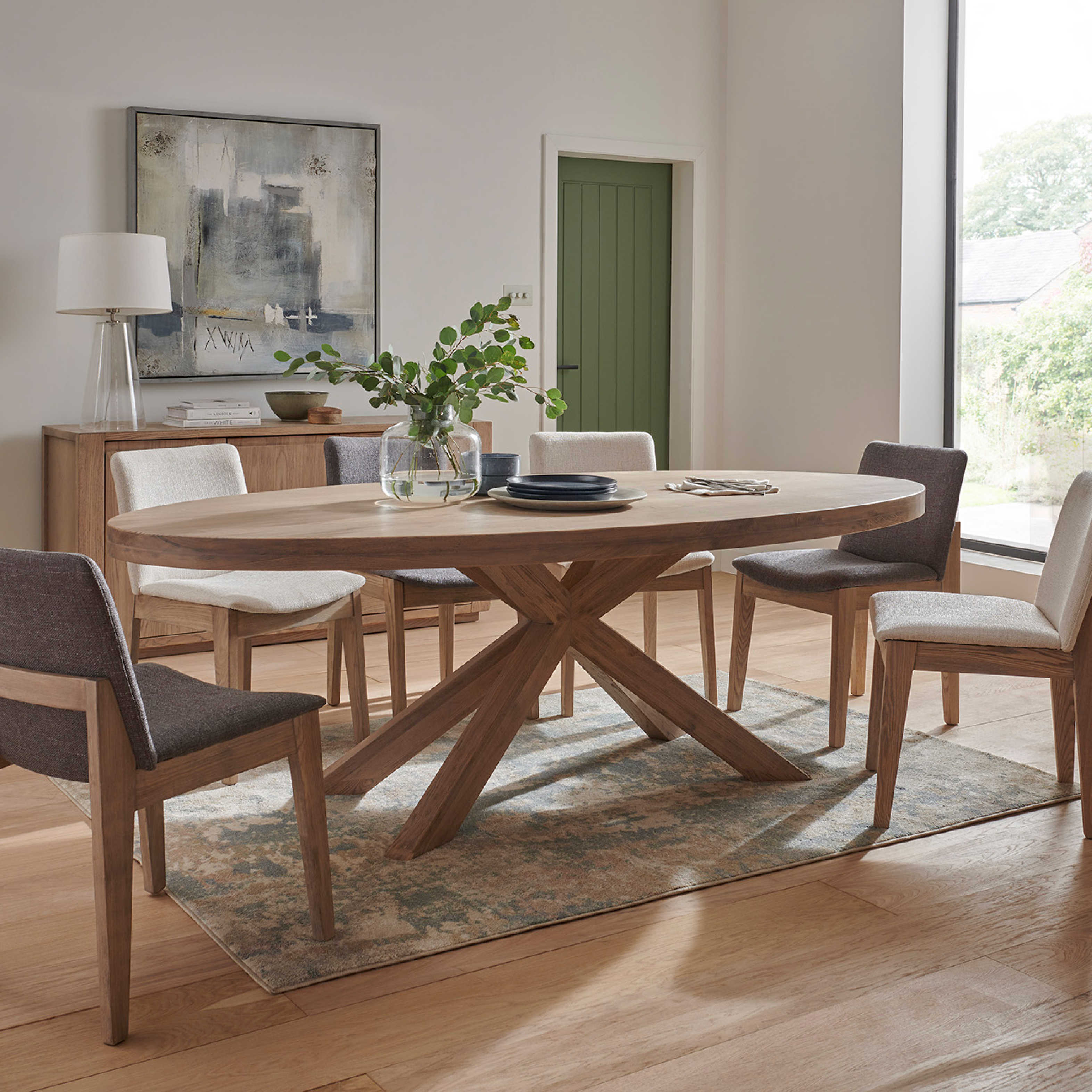 Falun Smoked Oak Dining Furniture