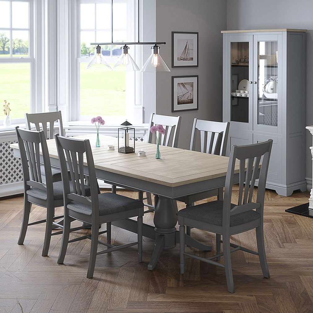 Harmony Pewter Dining Furniture
