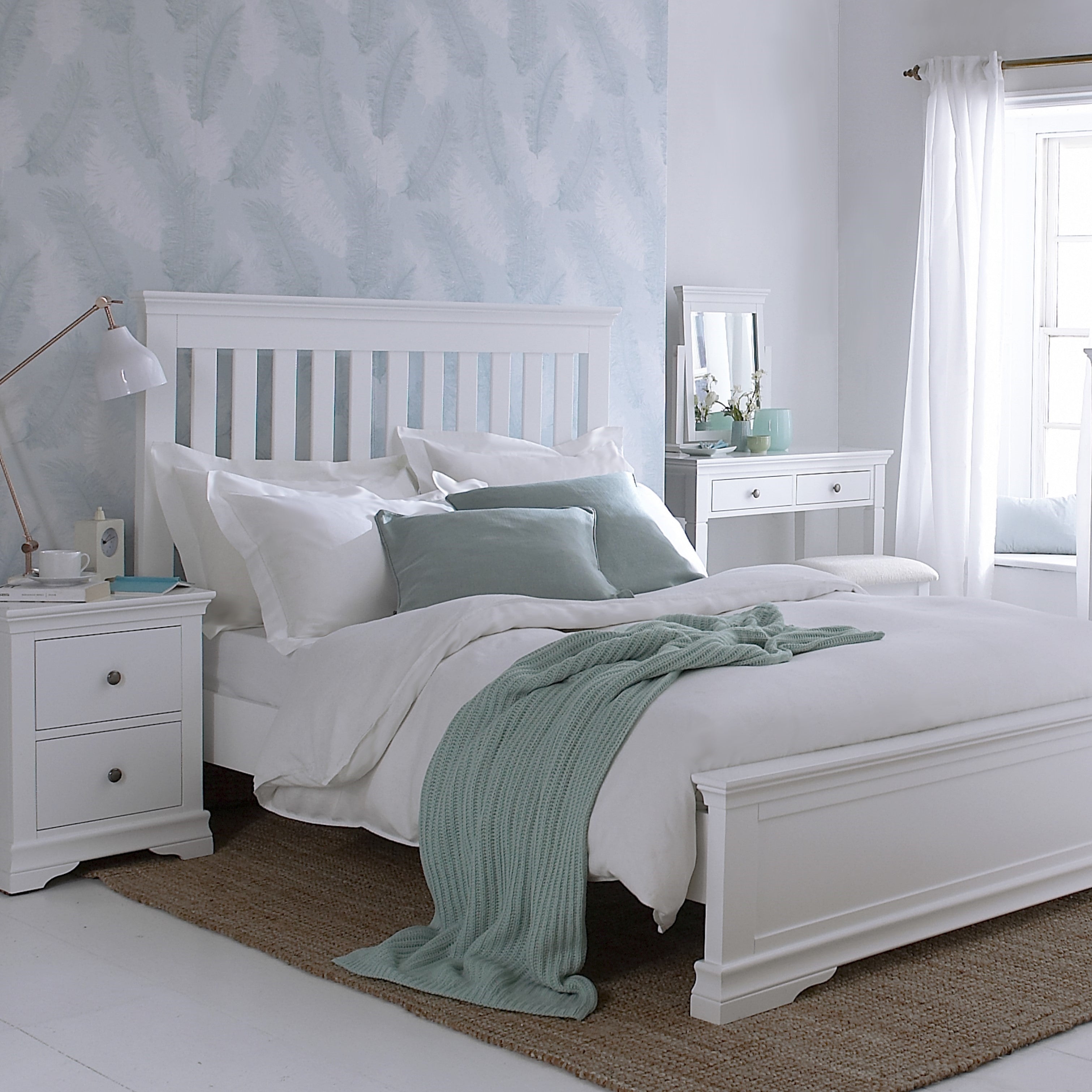 Chantilly White Painted Bedroom Furniture