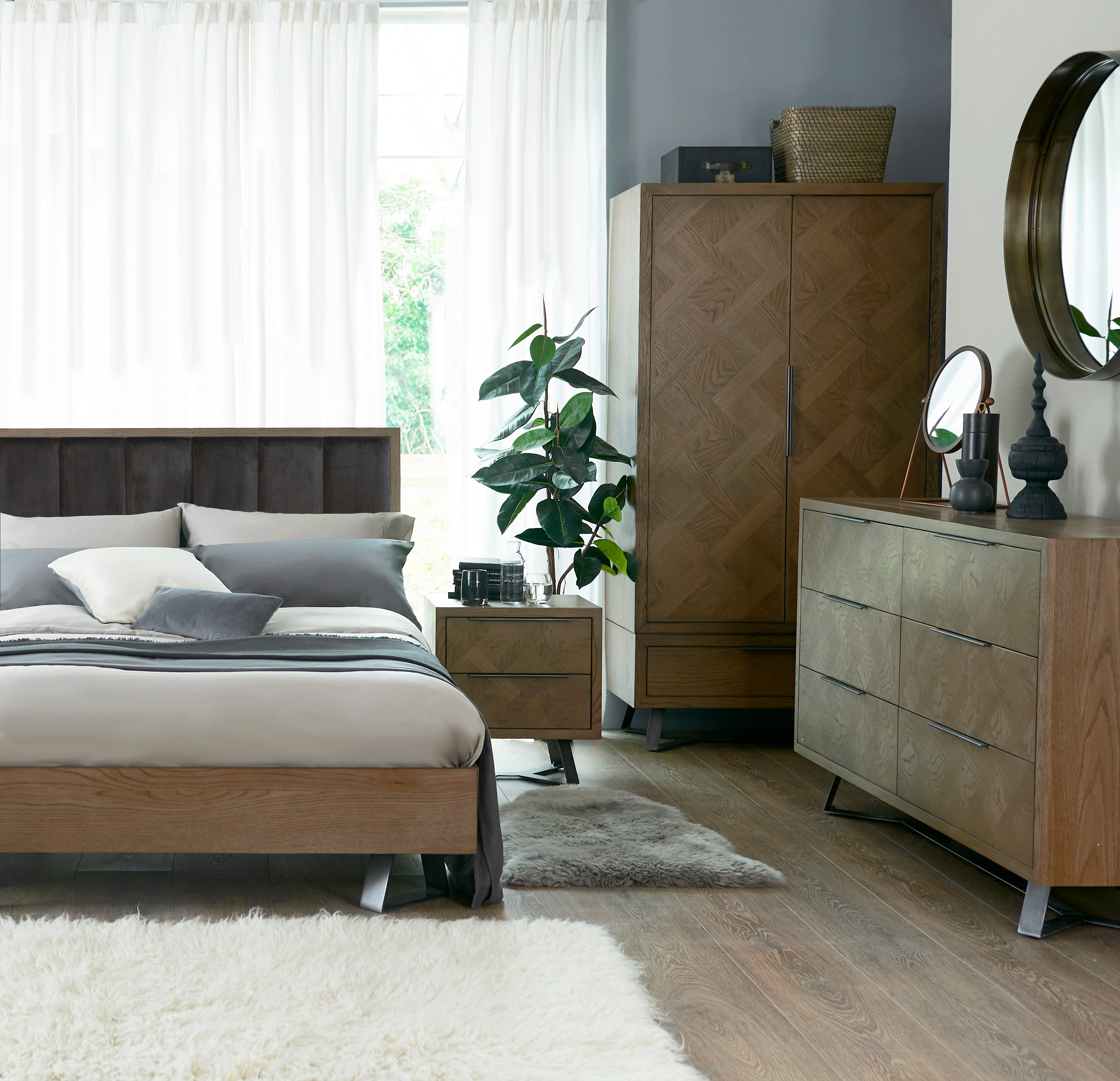 Havana Industrial Bedroom Furniture