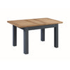 Treviso Midnight Blue Extending Dining Table - 4ft