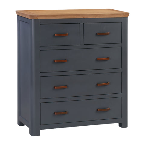 Treviso Midnight Blue 2 over 3 Chest