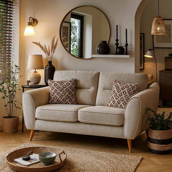 Miller Sofa - 2 Seater - Cove Natural