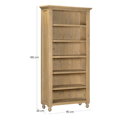 Chateau Rustic Large Bookcase