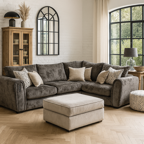Alana Sofa - 2 Corner 1 - Aphrodite Mocca