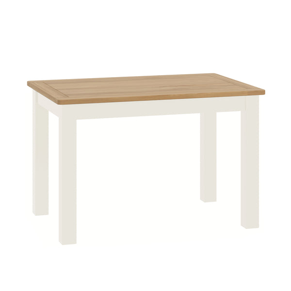 Portland Fixed Top Dining Table - White