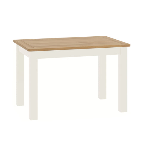 Portland Fixed Top Dining Table - White