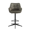 Jade Swivel Bar Stool - Olive