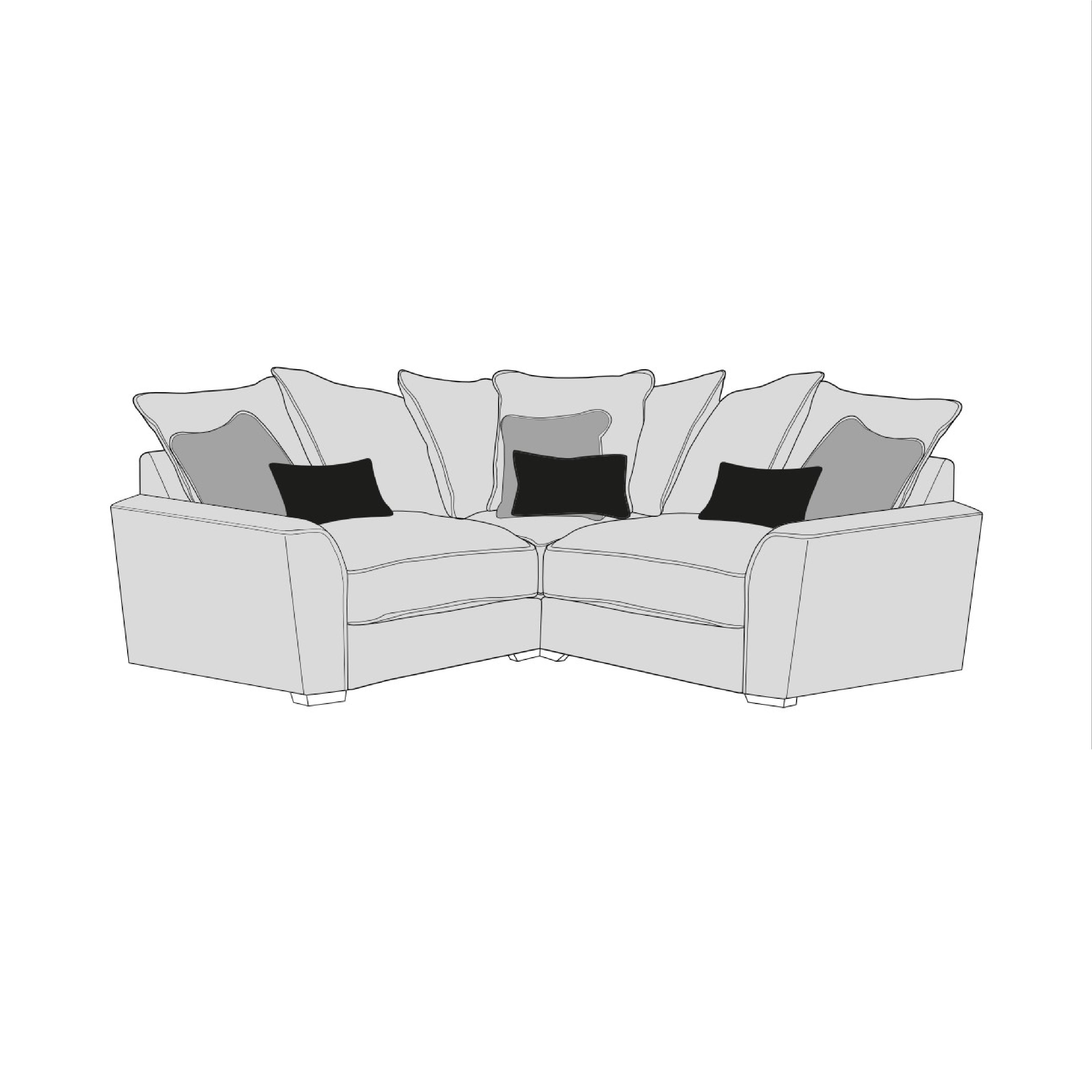 Caspian Sofa - 1 Corner 1 (Pillow Back)