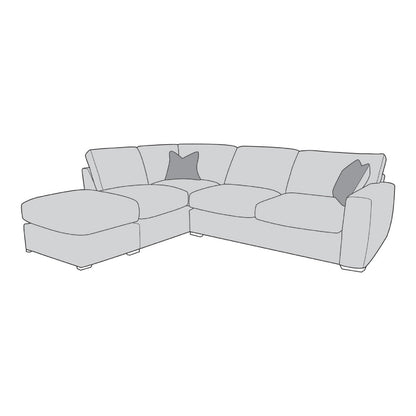 Montana Sofa - 1 Corner 2 with Footstool (Standard Back)