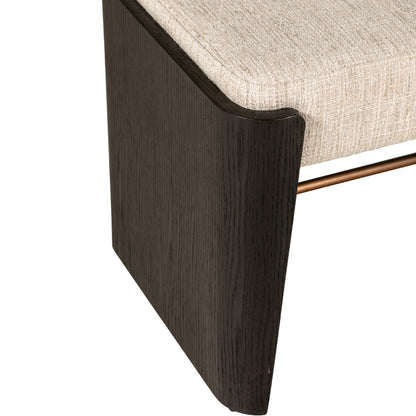 Rhodes End of Bed Bench - Ebony