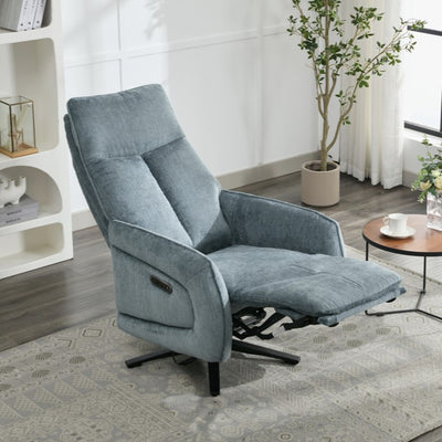 Prestige Fabric Electric Swivel Chair - Arona
