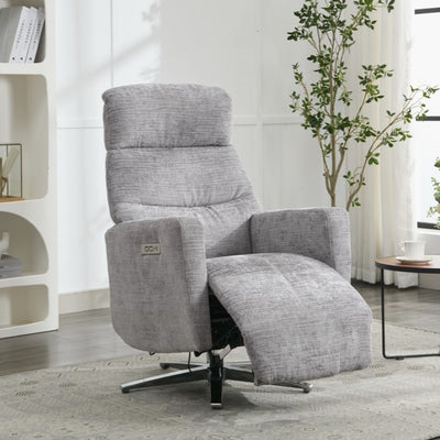 Monique Dual Motor Electric Armchair - Ash