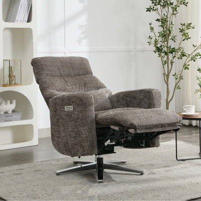 Monique Dual Motor Electric Armchair - Stone