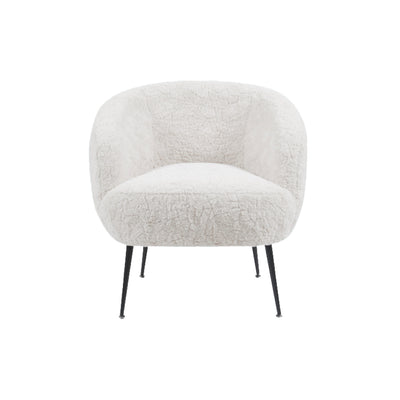 Willow Accent Chair - Lamb White