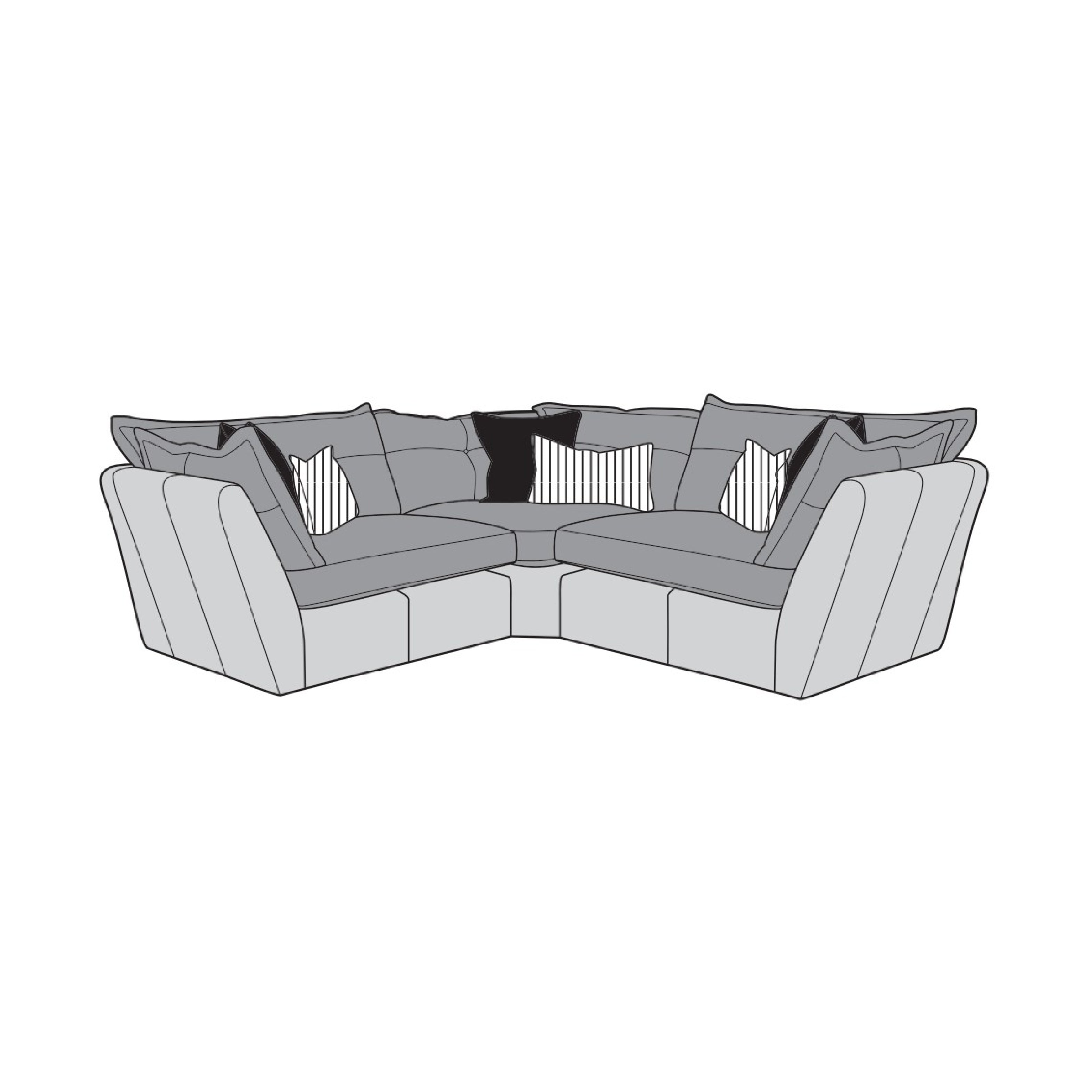 Ziggy Mix Sofa - 2 Corner 2