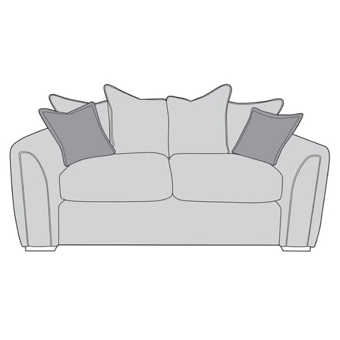 Utopia Sofa - 2 Seater (Pillow Back)