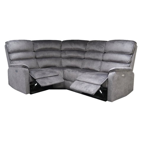 Savoy Sofa - 1 Corner 2 - Electric Recliner - Grey