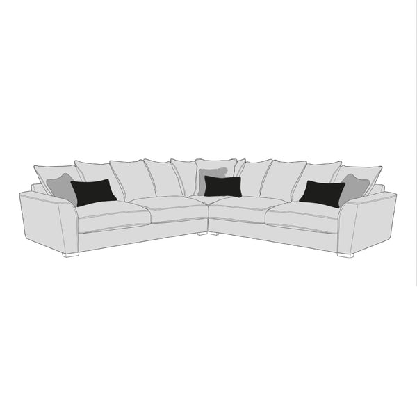 Caspian Sofa - 2 Corner 2 (Pillow Back)