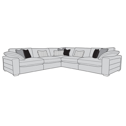 Benz Sofa - 2 Corner 2