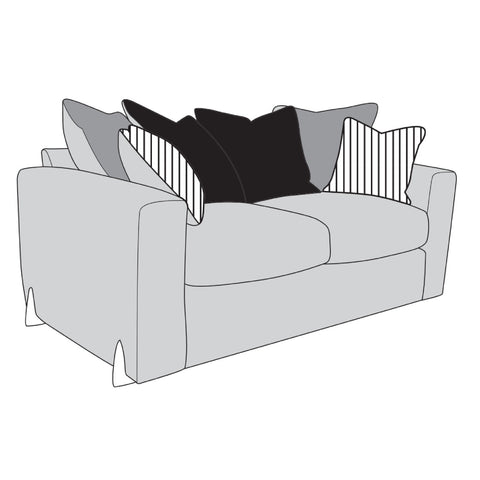 Abel Sofa - 2 Seater (Pillow Back)