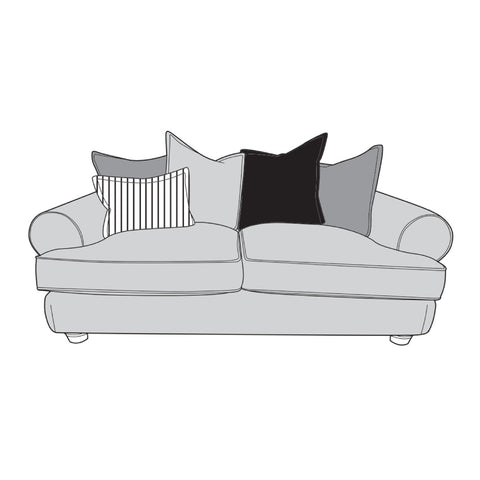 Horatio Sofa - 2 Seater (Pillow Back)