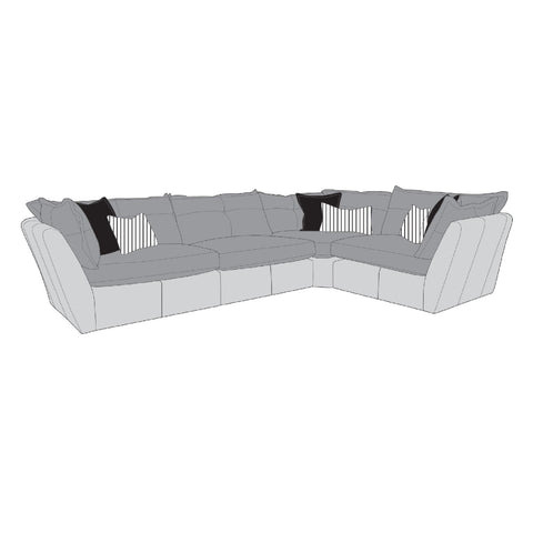Ziggy Mix Sofa - 3 Corner 2